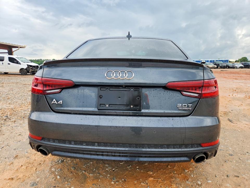 2018 Audi A4 VIN WAUENBF41JA182331 COPART salvage auction — FRONT END, Al - Cert Of Title-Salvage Title, sold $4,650 on 2026-07-15 (photo 6)