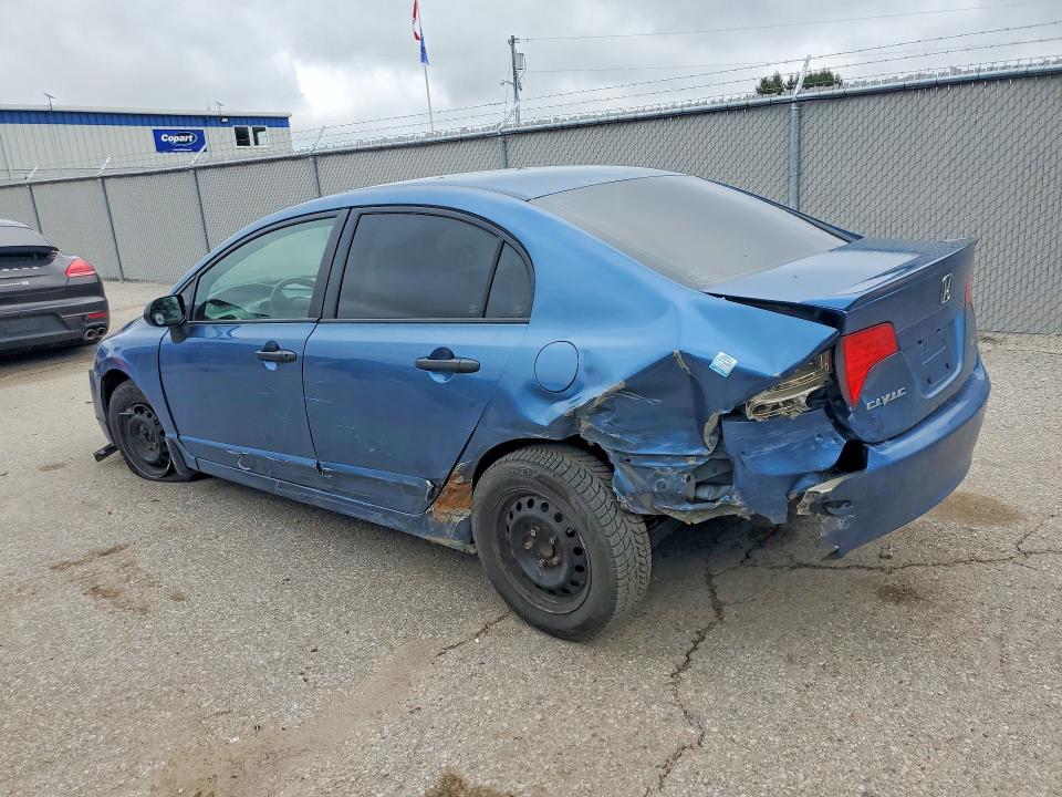 2008 Honda Civic VIN 2HGFA16488H026619 COPART salvage auction — REAR END, On - Permit Salvage, sold $200 on 2026-07-02 (photo 2)