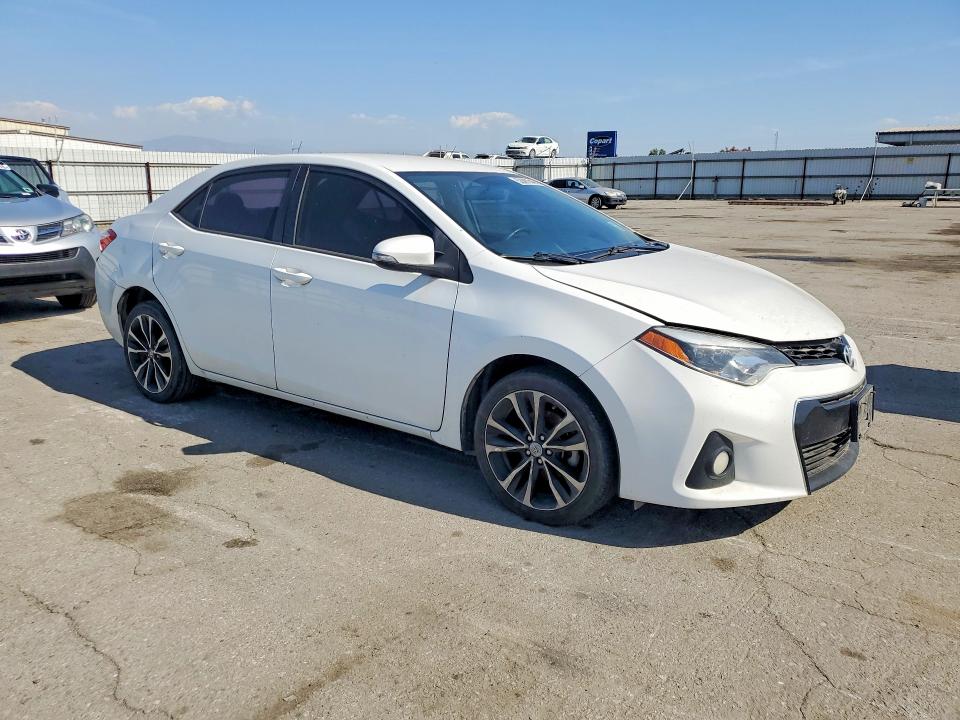 2015 Toyota Corolla VIN 5YFBURHE2FP205710 COPART salvage auction — MECHANICAL, Ca - App For Dup Clean Or Ac, sold $2,050 on 2026-07-06 (photo 4)