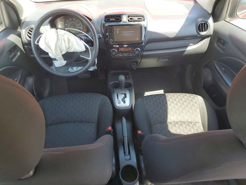 2024 Mitsubishi Mirage VIN ML32AUHJ9RH016127 COPART salvage auction — FRONT END, Az - Cert Of Title - Salvage, sold $2,700 on 2026-07-06 (photo 8)