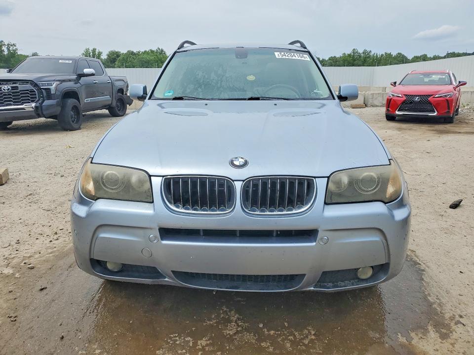 2006 BMW X3 VIN WBXPA93496WG83715 COPART salvage auction — REAR END, Ky - Bill Of Sale/Part Only/No Titl, sold $300 on 2026-07-06 (photo 5)