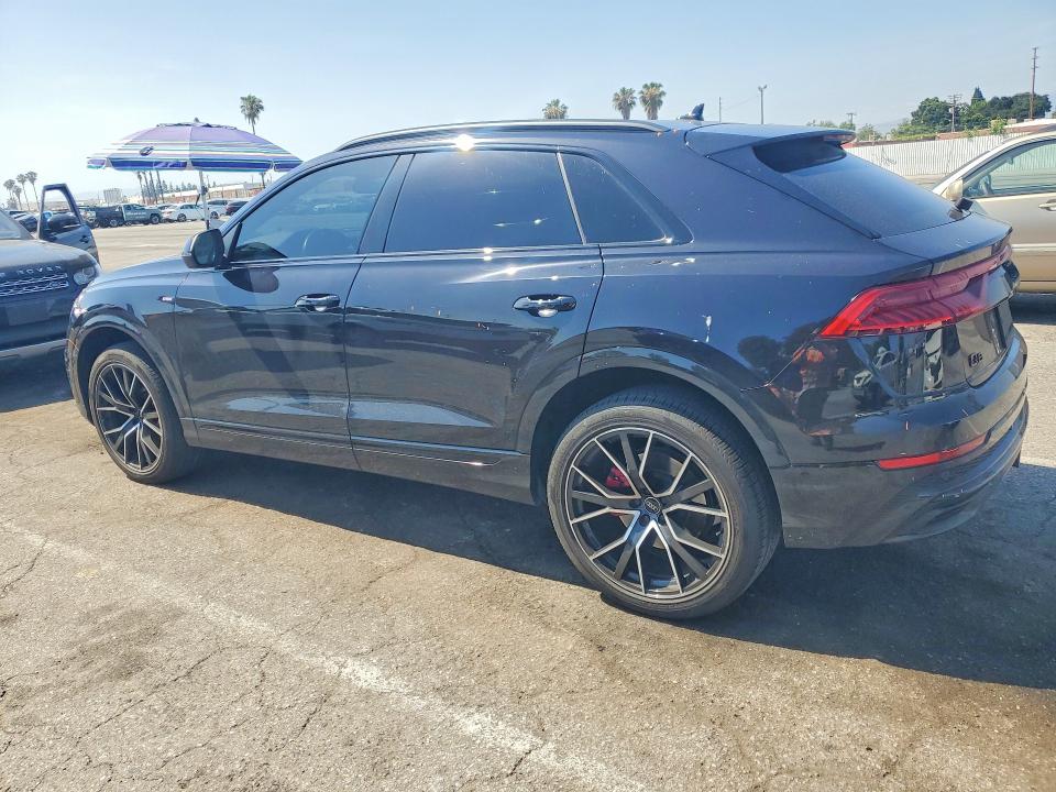 2021 Audi Q8 VIN WA1EVAF12MD015282 COPART salvage auction — SIDE, CA - SALVAGE CERTIFICATE, sold $26,250 on 2026-07-31 (photo 2)