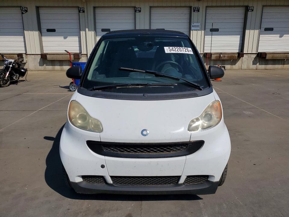 2008 Smart Fortwo VIN WMEEK31X48K208333 COPART salvage auction — MINOR DENT/SCRATCHES, Tx - Salvage Vehicle Title, sold $500 on 2026-07-27 (photo 5)