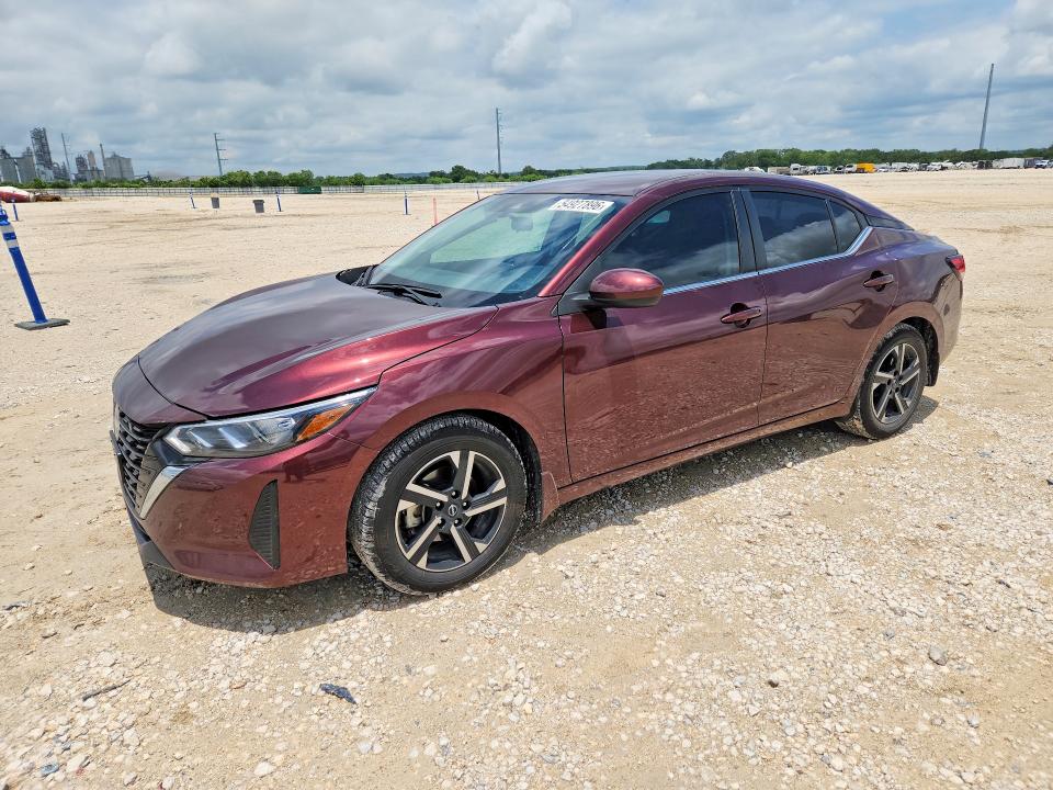 2024 Nissan VIN 3N1AB8CV9RY241470 COPART salvage auction — SIDE, Tx - Salvage Vehicle Title, sold $4,850 on 2026-07-18 (photo 1)