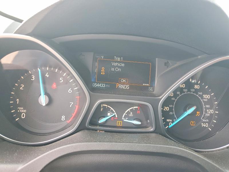 2018 Ford Escape VIN 1FMCU0F72JUA17684 COPART salvage auction — FRONT END, Tx - Salvage Vehicle Title, sold $1,550 on 2026-07-02 (photo 9)