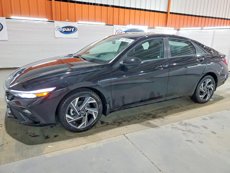 2025 Hyundai Elantra VIN KMHLM4DG4SU050956 COPART salvage auction — NORMAL WEAR, Ab - Bos - Active, sold $18,300 on 2026-07-03 (photo 1)