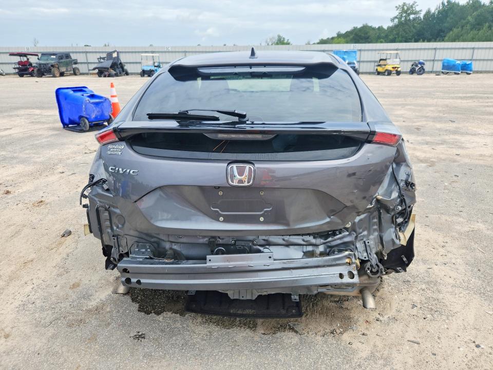2021 Honda Civic VIN SHHFK7H60MU231850 COPART salvage auction — REAR END, Sc - Cert Of Title-Salvage, sold $5,200 on 2026-07-15 (photo 6)
