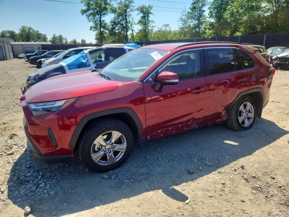 2025 Toyota Rav 4 VIN JTMRWRFV3SD325234 COPART salvage auction — SIDE, Md - Cert Of Salvage > 75% Damage, sold $14,100 on 2026-07-24 (photo 1)