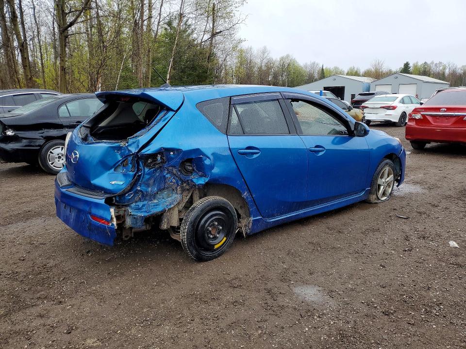 2012 Mazda 3 VIN JM1BL1L76C1634765 COPART salvage auction — REAR END, On - Permit Salvage, sold $200 on 2026-07-23 (photo 3)