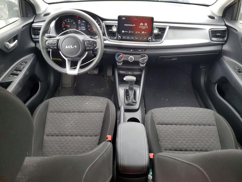 2023 Kia Rio VIN 3KPA24AD1PE598107 COPART salvage auction — REAR END, Tx - Salvage Vehicle Title, sold $4,400 on 2026-07-09 (photo 8)