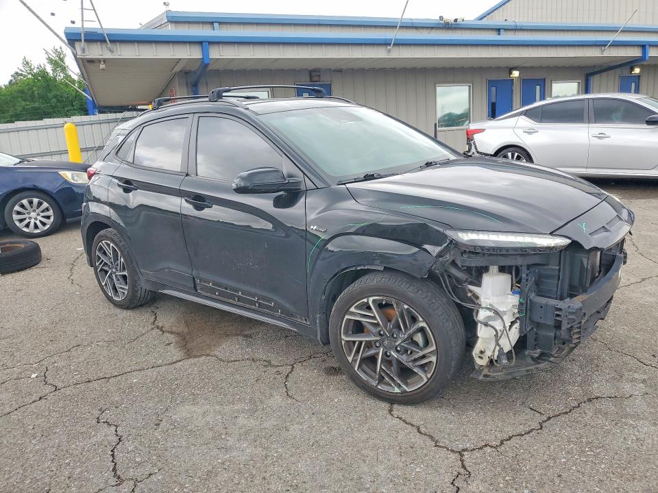 2022 Hyundai VIN KM8K33A38NU786054 COPART salvage auction — FRONT END, Tn - Salvage Certificate, sold $4,100 on 2026-07-30 (photo 4)