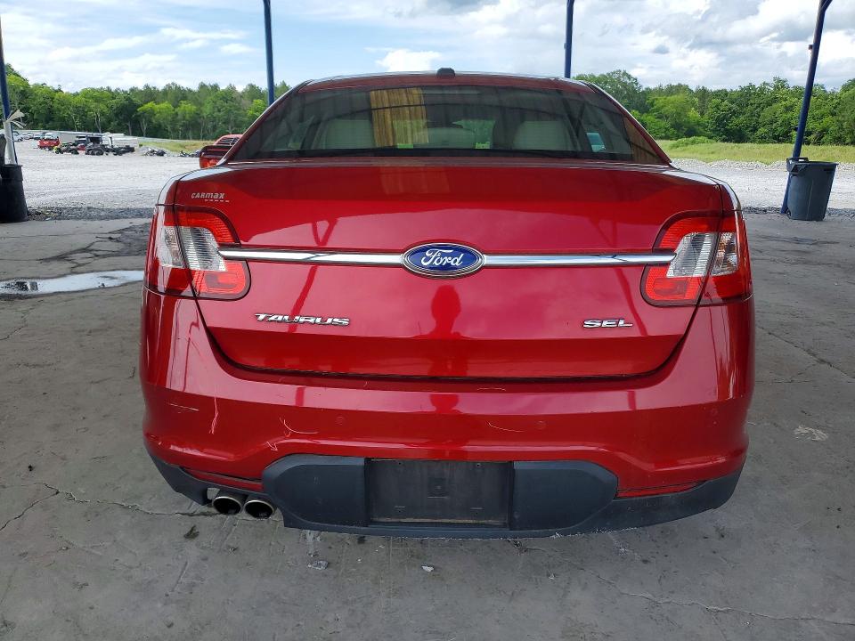 2012 Ford Taurus VIN 1FAHP2EW8CG137289 COPART salvage auction — FRONT END, Ga - Cert Of Title-Salvage, sold $450 on 2026-07-09 (photo 6)