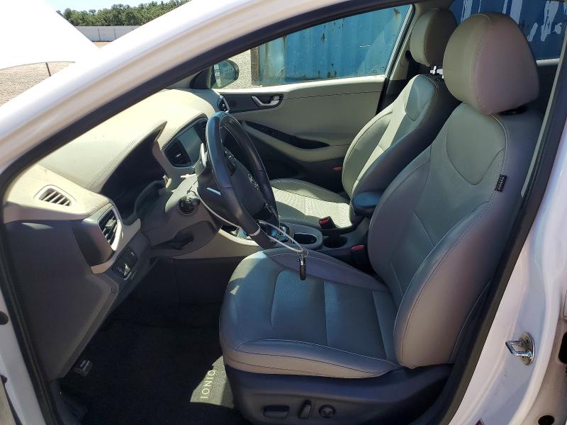 2018 Hyundai Ioniq VIN KMHC85LC6JU101641 COPART salvage auction — FRONT END, Ca - Salvage Certificate, sold $975 on 2026-07-10 (photo 7)