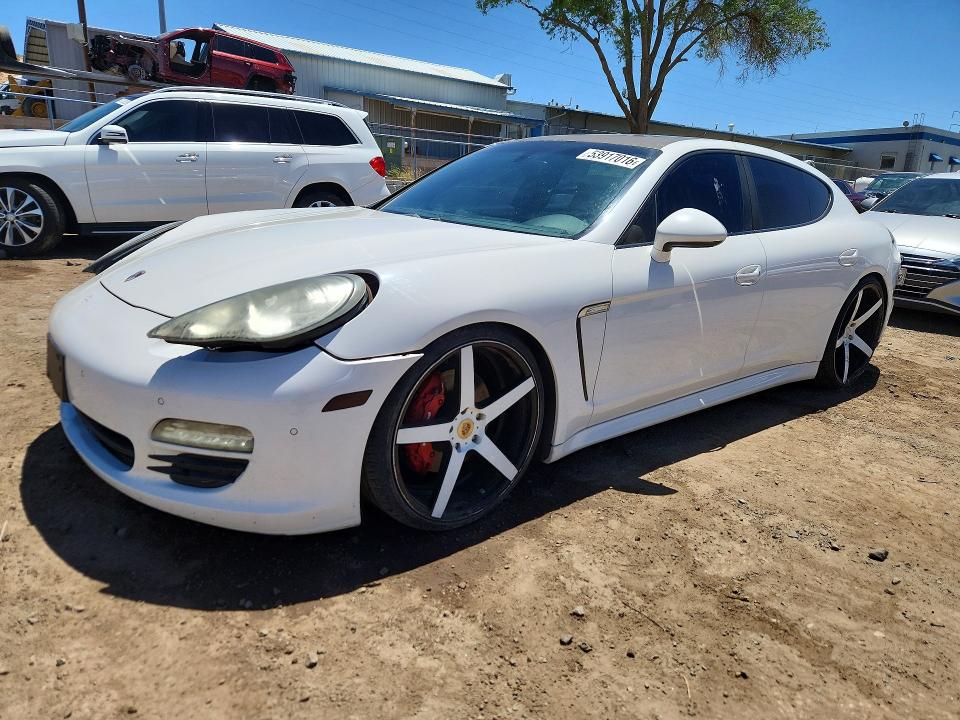2012 Porsche Panamera VIN WP0AA2A70CL014556 COPART salvage auction — FRONT END, Nm - Cert Of Title-Salvage, sold $4,850 on 2026-07-02 (photo 1)