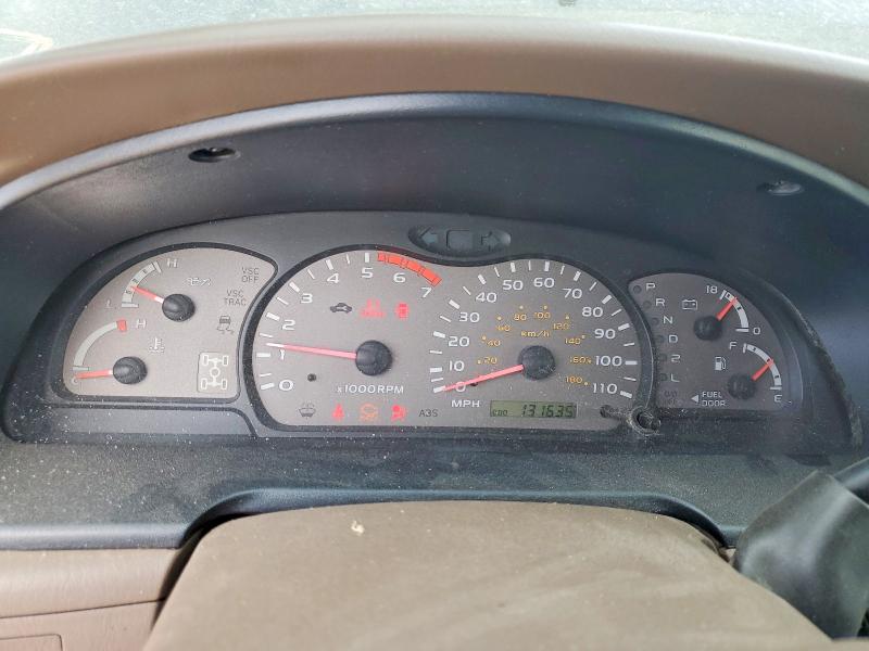 2002 Toyota Sequoia VIN 5TDBT48A72S059583 COPART salvage auction — FRONT END, Il - Salvage Certificate, sold $300 on 2026-07-28 (photo 9)