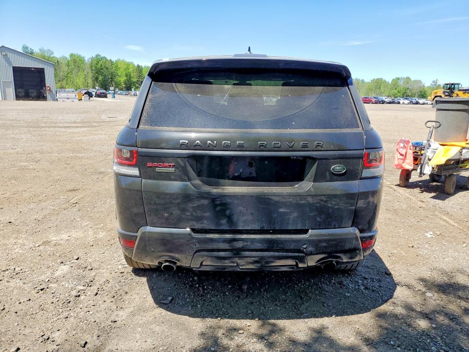 2016 Land rover RANGE ROVER VIN SALWR2EF5GA587415 COPART salvage auction — FRONT END, On - Permit No Brand - Unfit, sold $8,800 on 2026-07-02 (photo 6)