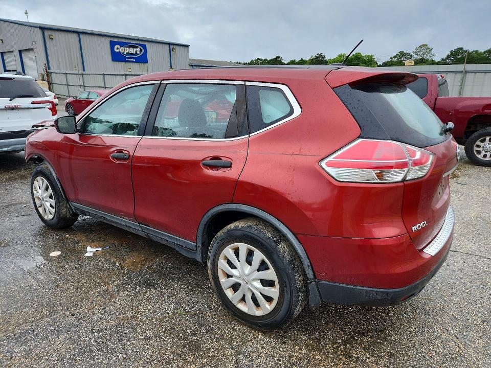 2016 Nissan Rogue VIN JN8AT2MT1GW014609 COPART salvage auction — FRONT END, AL - CERT OF TITLE-SALVAGE TITLE, sold $600 on 2026-07-27 (photo 2)