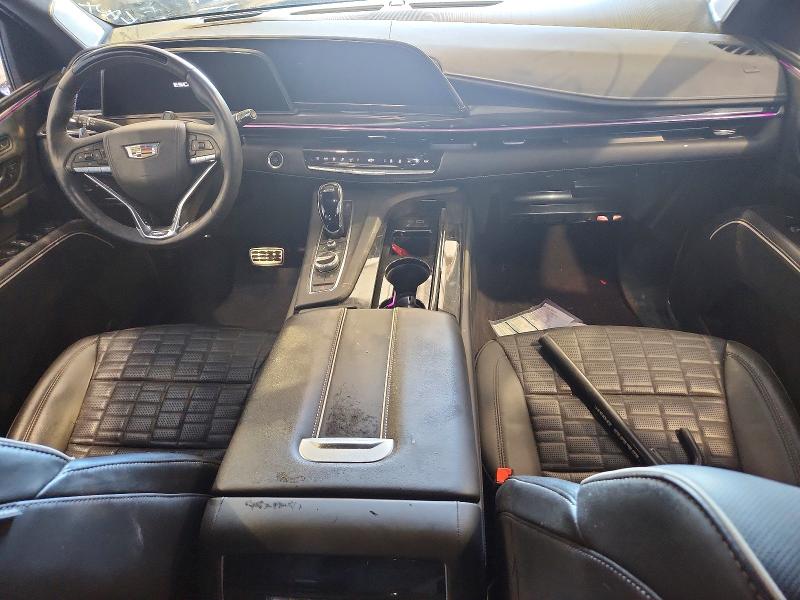 2023 Cadillac Escalade VIN 1GYS4HK99PR499873 COPART salvage auction — VANDALISM, On - Permit No Brand - Unfit, sold $126,000 on 2026-07-03 (photo 8)