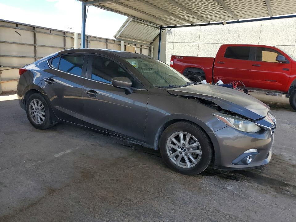 2014 Mazda 3 VIN JM1BM1W7XE1118548 COPART salvage auction — FRONT END, Tx - Salvage Vehicle Title, sold $2,350 on 2026-07-10 (photo 4)