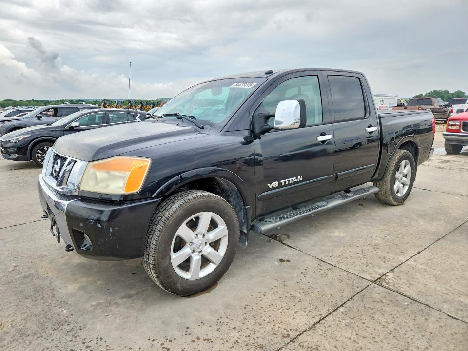 2010 Nissan TITAN VIN 1N6BA0ED3AN306659 COPART salvage auction — HAIL, Tx - Certificate Of Title, sold $900 on 2026-07-09 (photo 1)