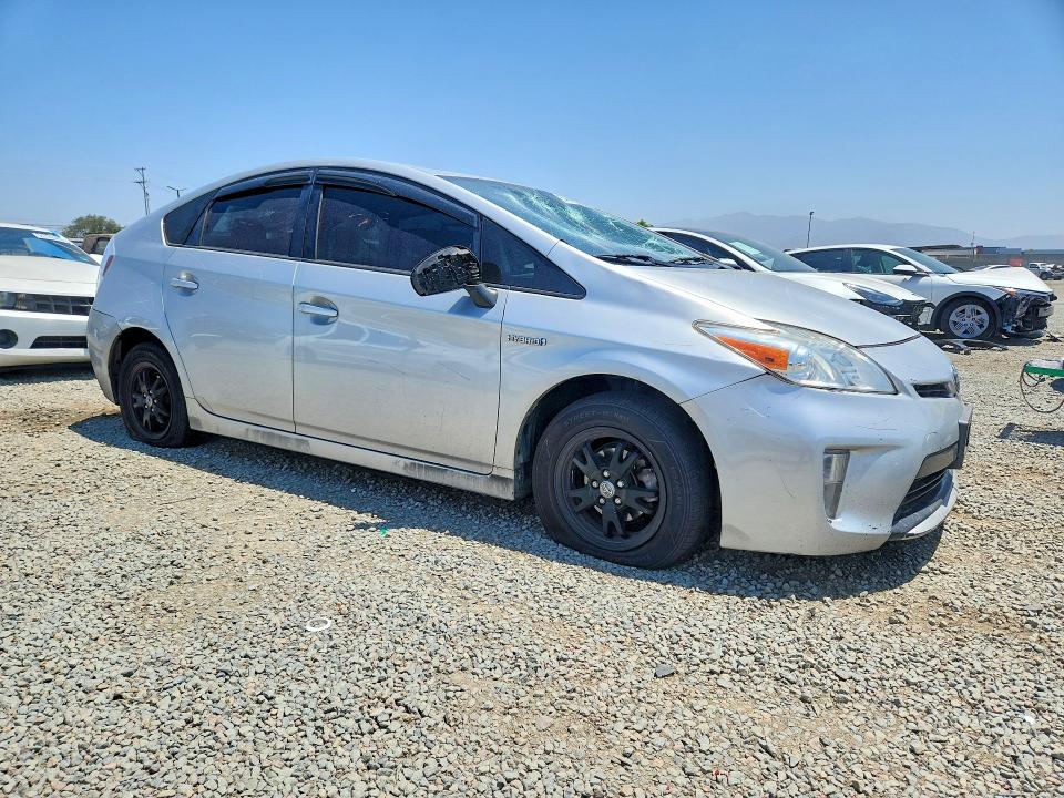 2014 Toyota VIN JTDKN3DU6E1751436 COPART salvage auction — VANDALISM, Ca - Salvage Certificate, sold $1,700 on 2026-07-24 (photo 4)