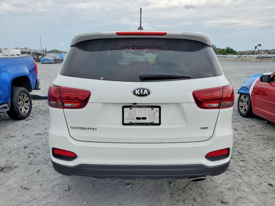2019 Kia Sorento VIN 5XYPG4A30KG553433 COPART salvage auction — FRONT END, Fl - Cert Of Title Slvg Rebuildable, sold $3,400 on 2026-07-06 (photo 6)