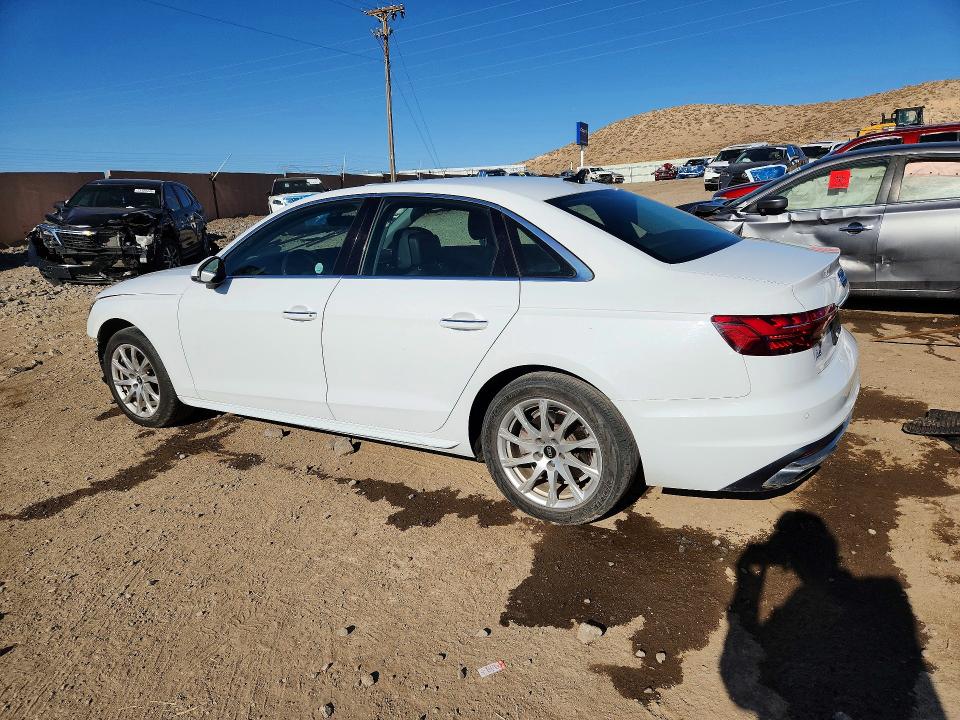 2023 Audi A4 VIN WAUABAF44PN001242 COPART salvage auction — FRONT END, Nm - Cert Of Title-Salvage, sold $8,500 on 2026-07-24 (photo 2)