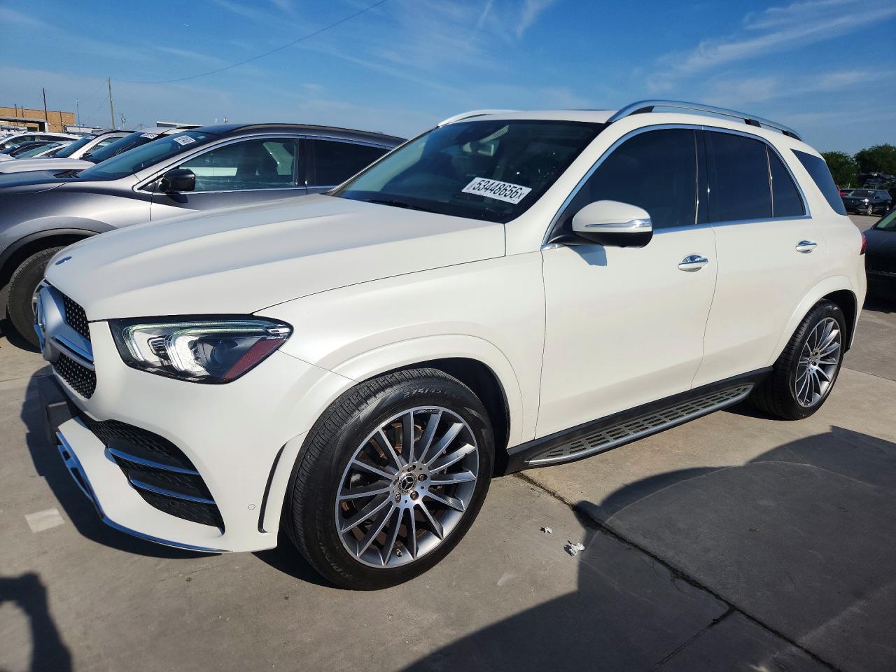 2020 Mercedes-Benz GLE-Class VIN 4JGFB4KB3LA105636 COPART salvage auction — Normal Wear, TX - CERTIFICATE OF TITLE, sold $17,700 on 2026-07-02 (photo 1)