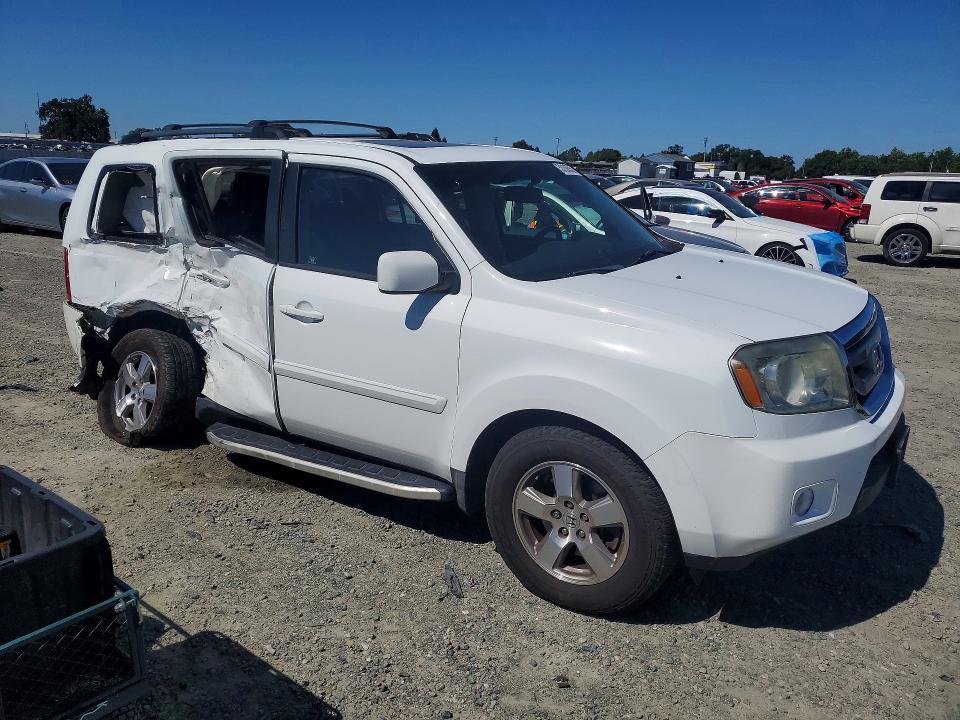 2010 Honda Pilot VIN 5FNYF4H53AB026586 COPART salvage auction — SIDE, Ca - Salvage Certificate, sold $1,200 on 2026-07-02 (photo 4)