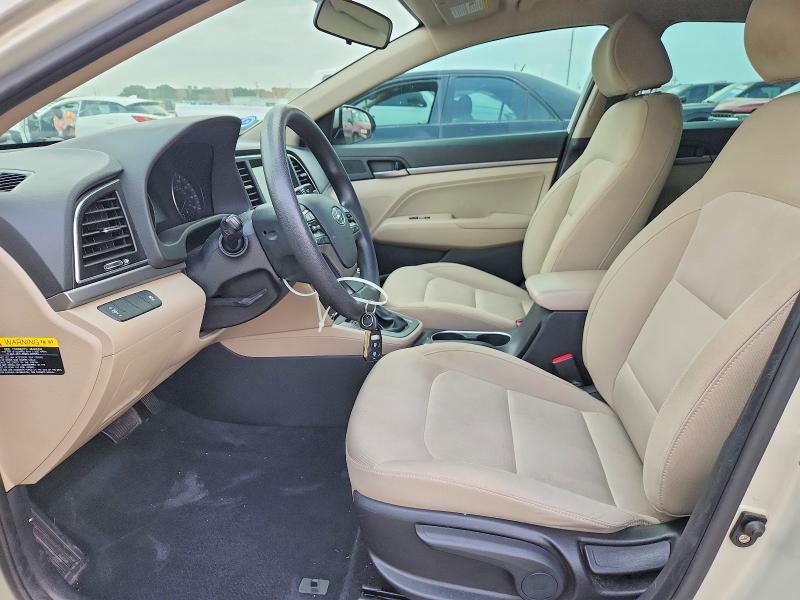 2017 Hyundai Elantra VIN KMHD84LF8HU382862 COPART salvage auction — HAIL, Tx - Salvage Vehicle Title, sold $1,750 on 2026-07-06 (photo 7)