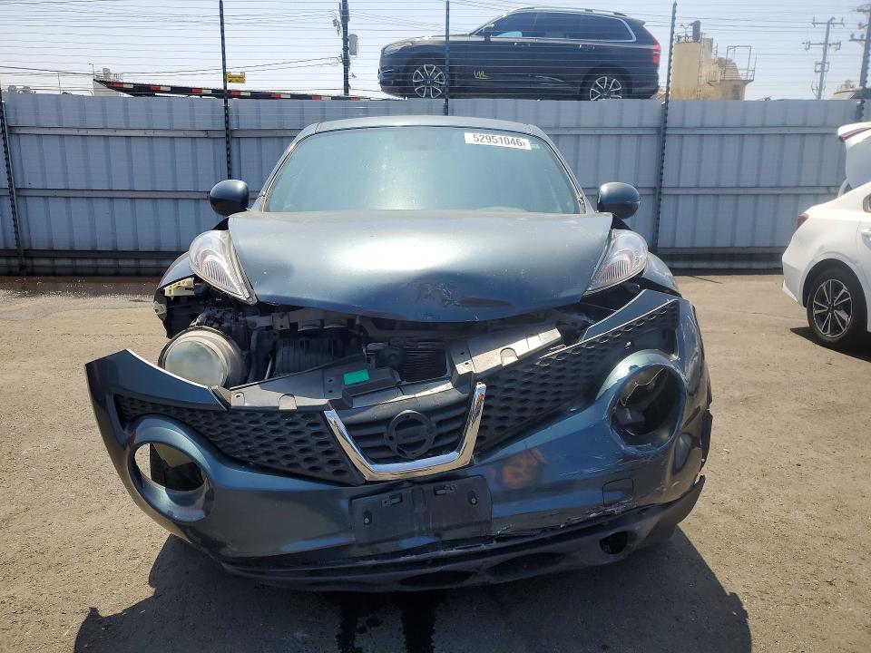 2013 Nissan Juke VIN JN8AF5MR9DT224692 COPART salvage auction — FRONT END, Ca - Salvage Certificate, sold $975 on 2026-07-13 (photo 5)