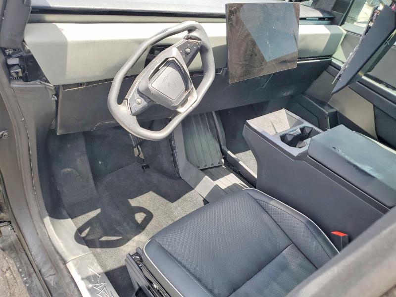 2025 Tesla Cybertruck VIN 7G2CEHED5SA075011 COPART salvage auction — FRONT END, Fl - Cert Of Title Slvg Rebuildable (P), sold $19,400 on 2026-07-02 (photo 8)