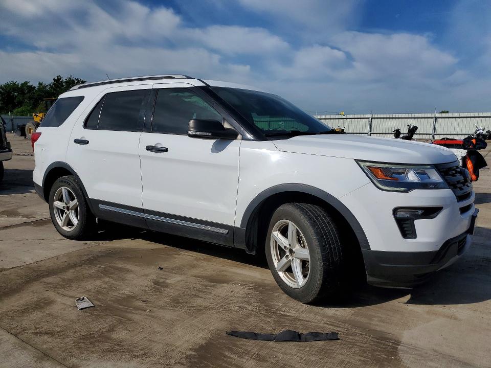 2019 Ford Explorer VIN 1FM5K7D85KGA07427 COPART salvage auction — SIDE, Tx - Salvage Vehicle Title, sold $3,400 on 2026-07-23 (photo 4)