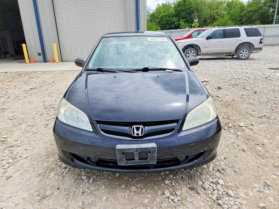 2005 Honda Civic VIN 2HGES16585H558868 COPART salvage auction — REAR END, MI - CERTIFICATE OF TITLE, sold $200 on 2026-07-09 (photo 5)