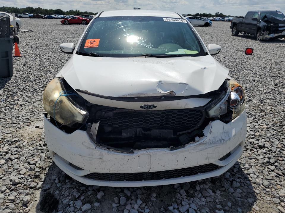 2014 Kia Forte VIN KNAFX4A88E5051013 COPART salvage auction — FRONT END, Fl - Cert Of Title Slvg Rebuildable, sold $950 on 2026-07-07 (photo 5)