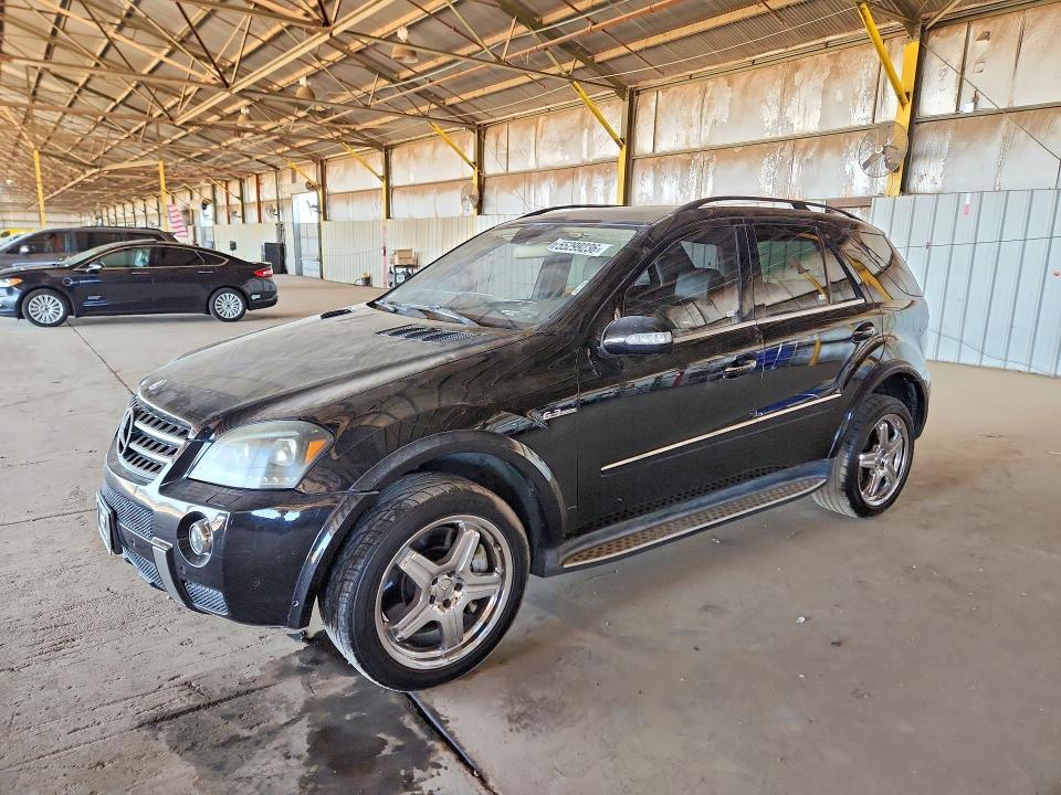 2007 Mercedes-benz Ml-class VIN 4JGBB77E27A202383 COPART salvage auction — MECHANICAL, Az - Certificate Of Title, sold $6,100 on 2026-07-29 (photo 1)