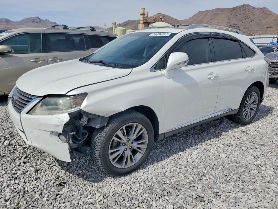 2013 Lexus Rx 350 VIN JTJZK1BAXD2416805 COPART salvage auction — FRONT END, Nv - Salvage Title, sold $4,950 on 2026-07-20 (photo 1)