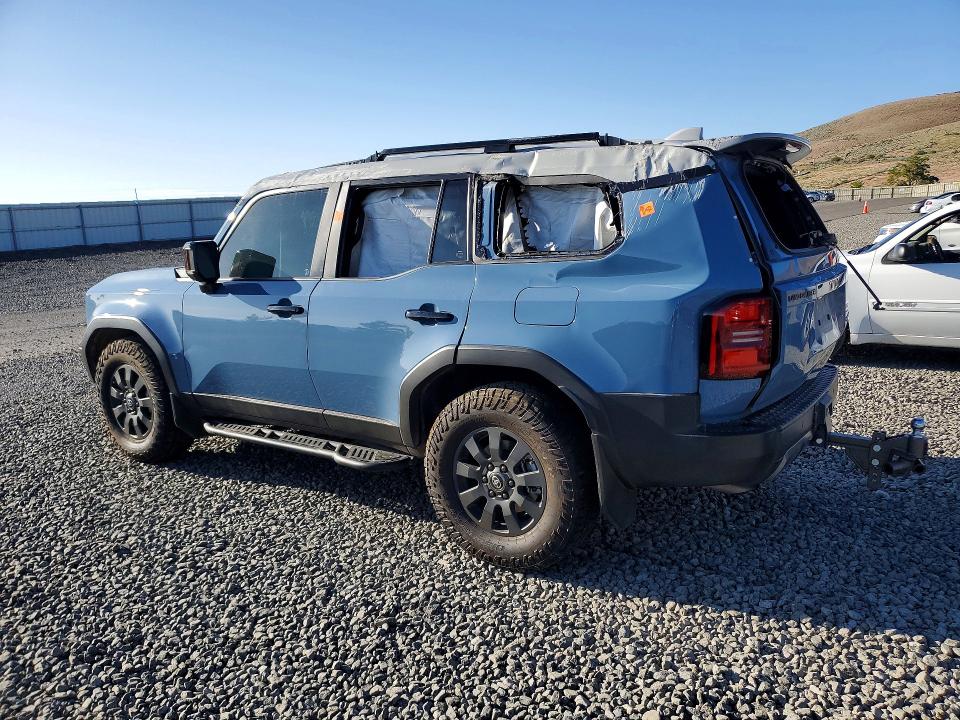 2025 Toyota Land cruiser VIN JTEABFAJ5SK026766 COPART salvage auction — ROLLOVER, NV - SALVAGE TITLE, sold $27,750 on 2026-07-30 (photo 2)