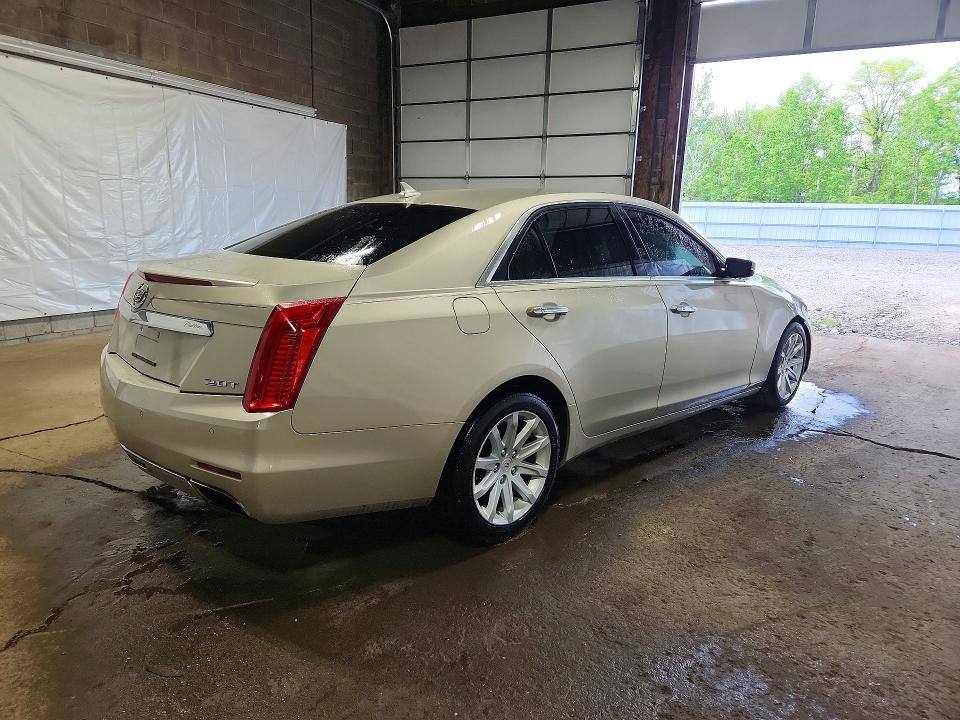 2014 Cadillac Cts VIN 1G6AW5SX6E0129400 COPART salvage auction — FRONT END, Va - Certificate Of Title, sold $1,400 on 2026-07-09 (photo 3)