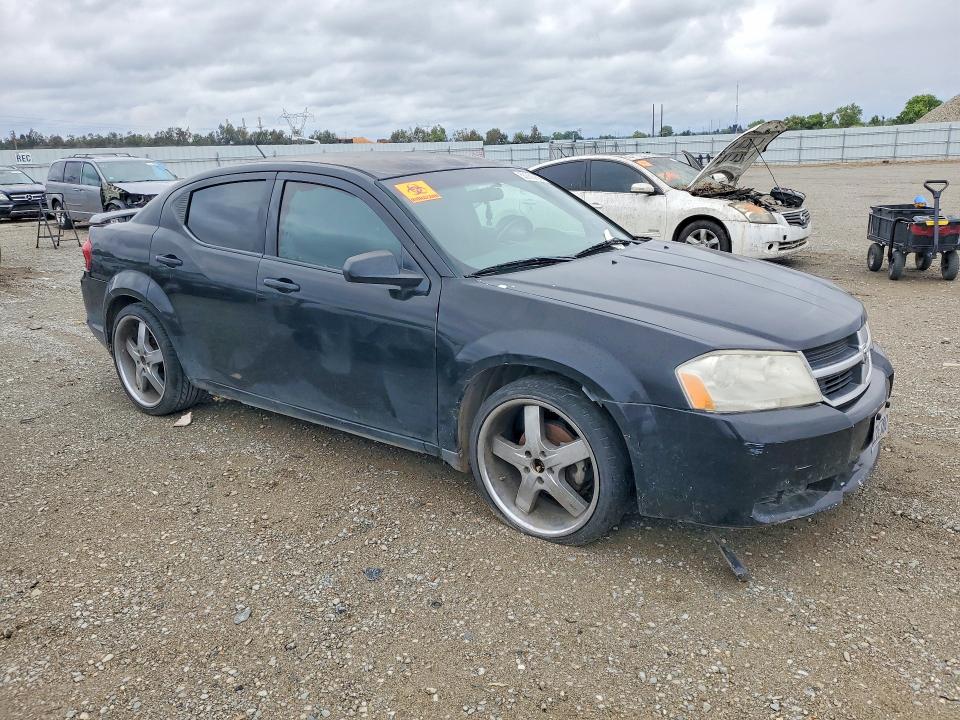 2013 Dodge Avenger VIN 1C3CDZAB8DN645398 COPART salvage auction — MECHANICAL, Ca - Dis/Dlr/Exp Only Clean Title, sold $50 on 2026-07-10 (photo 4)