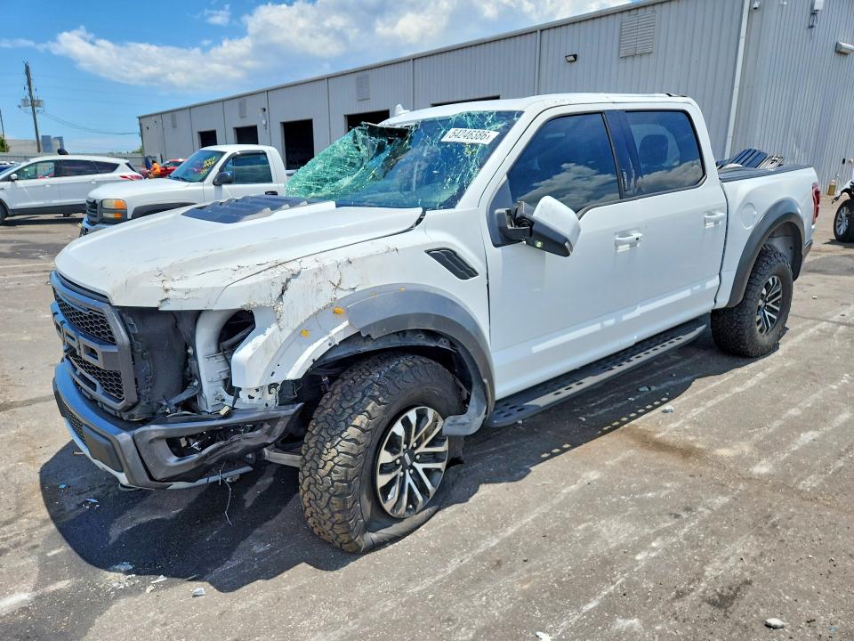 2020 Ford F-150 lightning VIN 1FTFW1RG9LFB28219 — COPART salvage auction photo