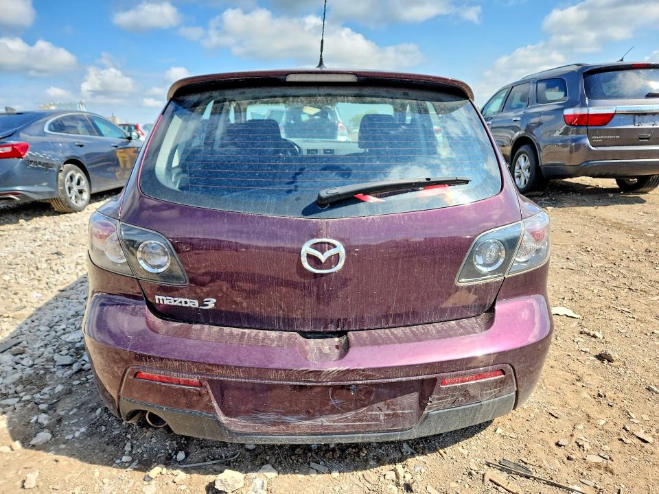 2007 Mazda 3 VIN JM1BK143171647069 COPART salvage auction — FRONT END, Il - Salvage Certificate, sold $375 on 2026-07-22 (photo 6)