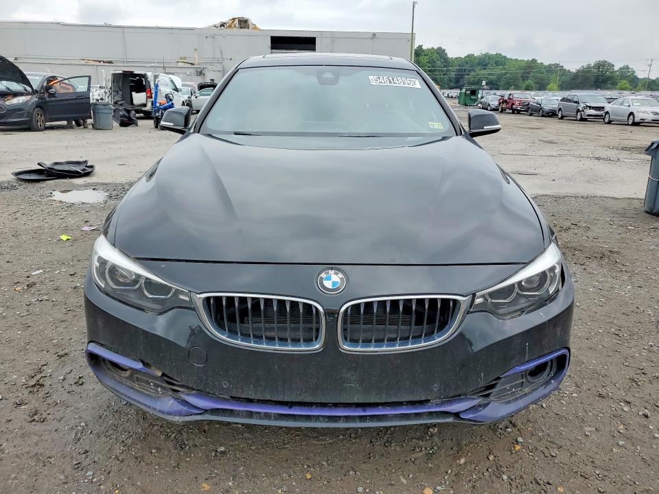 2019 BMW 4er VIN WBA4J1C56KBM14643 COPART salvage auction — FRONT END, Va - Certificate Of Title, sold $7,100 on 2026-07-09 (photo 5)