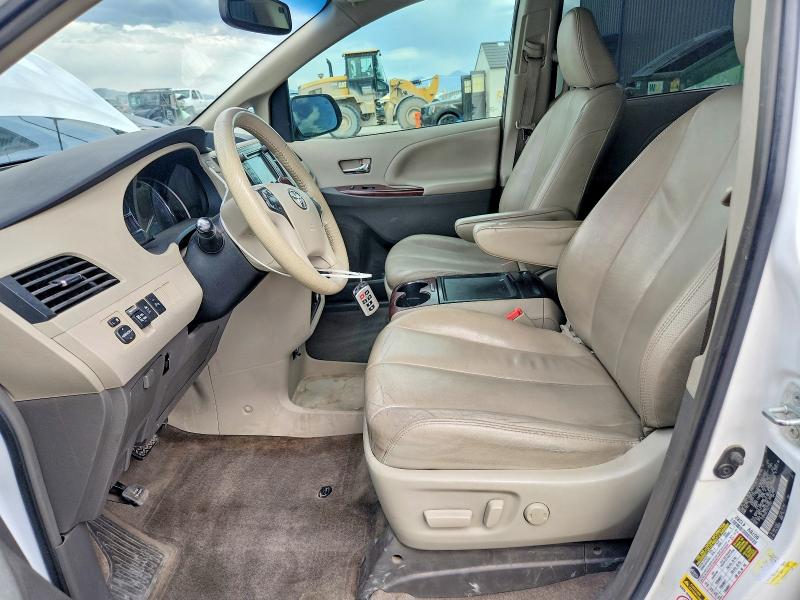 2013 Toyota Sienna VIN 5TDYK3DC7DS372201 COPART salvage auction — FRONT END, Ut - Salvage Certificate, sold $150 on 2026-07-21 (photo 7)