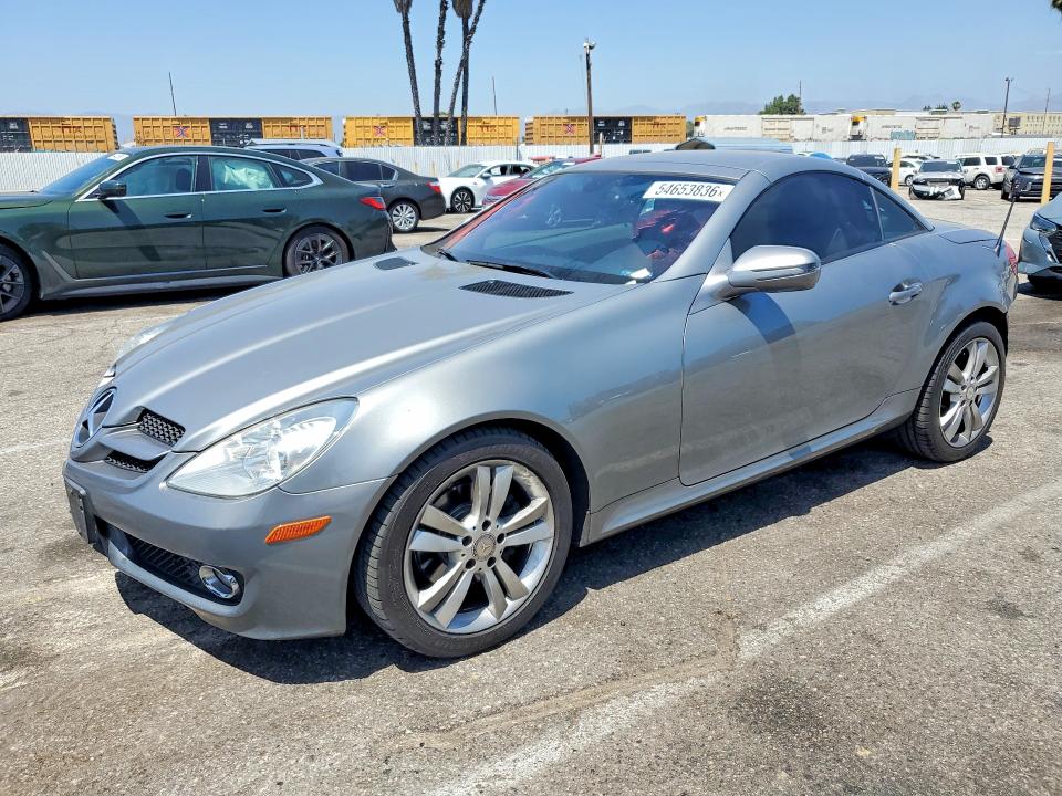 2010 Mercedes-benz Slk-klasse VIN WDBWK5EA4AF231306 COPART salvage auction — REAR END, Ca - Salvage Certificate, sold $1,000 on 2026-07-10 (photo 1)