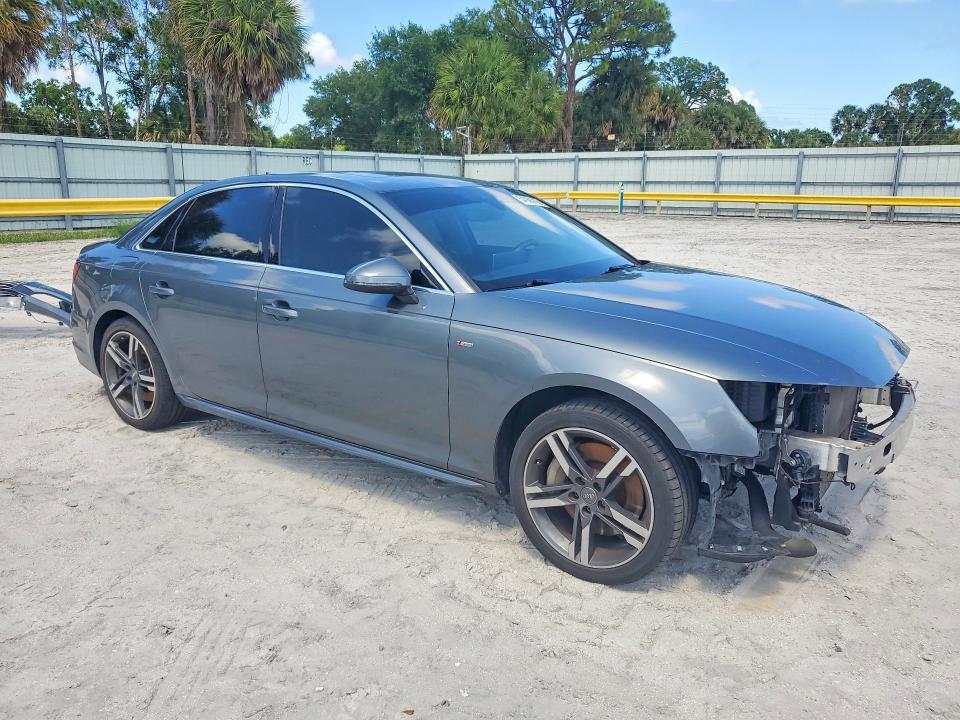 2017 Audi A4 VIN WAULNAF45HN016947 COPART salvage auction — FRONT END, Fl - Cert Of Title Slvg Rebuildable, sold $2,750 on 2026-07-22 (photo 4)