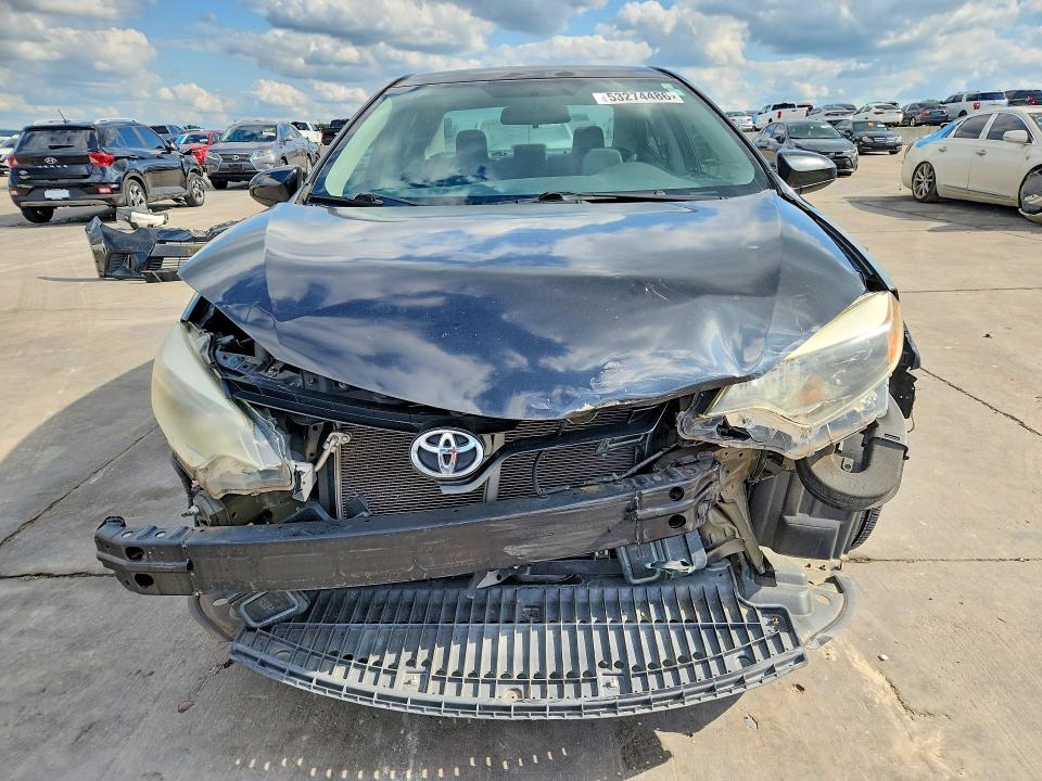 2015 Toyota Corolla VIN 5YFBURHE8FP208708 COPART salvage auction — FRONT END, Tx - Salvage Vehicle Title, sold $2,550 on 2026-07-20 (photo 5)