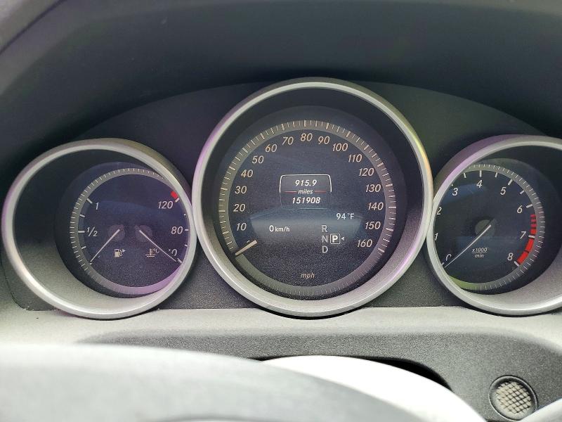 2014 Mercedes-benz E-class VIN WDDHF8JBXEB038157 COPART salvage auction — INTERIOR BURN, FL - CERT OF TITLE SLVG REBUILDABLE, sold $1,950 on 2026-07-31 (photo 9)