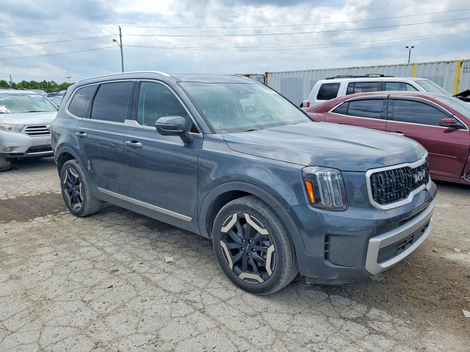 2023 Kia Telluride VIN 5XYP3DGC7PG381587 COPART salvage auction — REAR END, IN - CERT OF TITLE-SALVAGE TITLE, sold $11,200 on 2026-07-10 (photo 4)