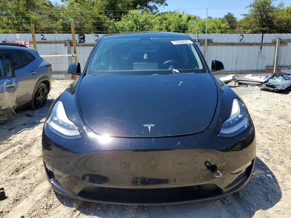 2021 Tesla Model y VIN 5YJYGDEE6MF084293 COPART salvage auction — FRONT END, MD - CERT OF SALVAGE > 75% DAMAGE, sold $7,500 on 2026-07-14 (photo 5)